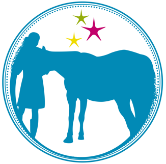 logo coaching en healing met pony